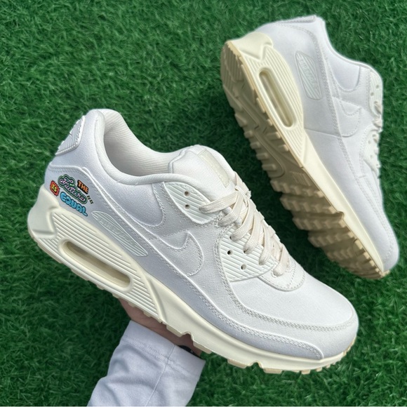 Nike Air Max 90 Se Sail - Cashmere / Team Gold - Picture 3 of 16